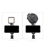 Aluminum Alloy Mobile Phone Clip Photography Camera Head Tripod
