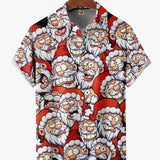 Men's Casual Plus Size Short Sleeve Shirt