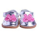 18-inch American Girl Doll Accessories Shoes 43cm Xiafu Doll Doll Accessories Small Leather Shoes