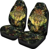 Printing Sausage Dog German Shepherd Dog Polyester Material Car Seat Cover