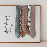 Korean Style Retro Light Color Hong Kong Style Tie