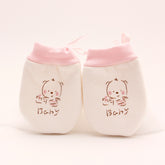 Cartoon Anti-scratch Face Gloves For Baby Products