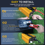 Inverter 12V To 220V110V3000W Vehicle Solar Power Conversion Inverter Off-grid High Frequency Correction