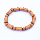 Peach Wood Bracelet Door Curtain With Bamboo DIY Beading Accessories