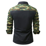 New Men's Army Outdoor Camouflage Long Sleeve Shirt