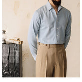 Business Loose Solid Color No Iron Top