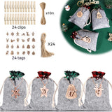Felt Cloth Christmas Gift Bag Decoration Supplies Suit