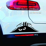 Sand Dune Car Sticker Peeking Elf Car Sticker Reflective Waterproof Sticker