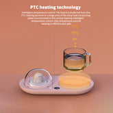 Electric Waterproof Touch Cup Warmer Heating Mat Pad Heater For Tea Coffee Milk Home Office Electric Hand Fast Heater Warmer