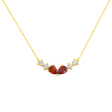 Water Drop Zircon Necklace Accessories For Women