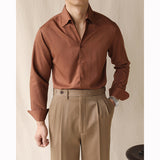 One-piece Collar Long-sleeved Shirt