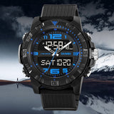 Dual Display Multifunctional Waterproof Electronic Watch Outdoor Sports
