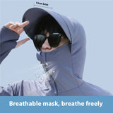 Мужская летняя УФ-защитная дышащая одежда для рыбалки на открытом воздухе Велоспорт Солнцезащитная одежда Легкая