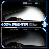 Car LED Headlight Bulbs 6000K Auto Headlamp Kit