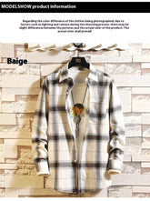 Куртаи мардонаи Casual Корея Style Plaid