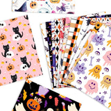 Halloween Decoration Pumpkin Horror Skull Wrapping Paper Handmade Gift Box