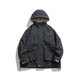 Japanese Autumn Trend Loose Casual Hooded Jumpsuit