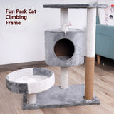 Lepet Cat лона Cat Scratch Шӯрои Cat Tree Cat кӯҳнавардӣ Чорчӯба Пет таъминоти