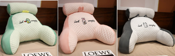 Sofa Fluffy Cushion Luncheon Pillow Triangle Reading Cushion Bedside Soft Large Backrest Lumbar Cushion Office Chair Cushion Sofa Fluffy Cushion Luncheon Pillow Triangle Reading Cushion Bedside Soft Large Backrest Lumbar Cushion Office Chair Cushion