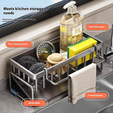 Kitchen Sink Rag Draining Rack