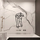 Craft Art Wall Metal Crafts Men Women Iron Craft Hanging Decorations