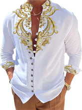 3D Printed Cardigan Shirt Casual Top