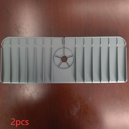 Kitchen Silicone Faucet Absorbent Mat Sink Splash Guard Silicone Faucet Splash Catcher Countertop Protector For Bathroom Kitchen Gadgets Kitchen Silicone Faucet Absorbent Mat Sink Splash Guard Silicone Faucet Splash Catcher Countertop Protector For Bathroom Kitchen Gadgets