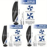 Patio Umbrella Sun Umbrella Sets Waterproof Outdoor Offset