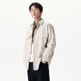 Мужская рубашка куртка ретро мода