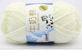 1 Pc Knitting Crochet Milk Soft Baby Cotton Wool Yarn 50g
