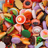 Simulation Of Food And Games Miniature Bread Cookie Lucky Bag Resin Accessories