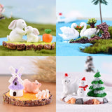 Micro Landscape Resin Craft Ornament Animal