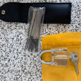 A Set Of Household Iron Locks