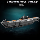 Military Submarine Building Blocks Toys