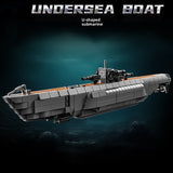 Military Submarine Building Blocks Toys