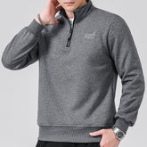 Толстый топ с круглым вырезом на флисовой подкладке