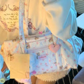 Niche Large Capacity Short-distance Travel Commuter Student Class Shoulder Tote Bag