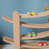 Baby Beech Grounder Track Inertia Walker Car Children Training Visual Grasping Ability Baby Early Education 1 Year Old