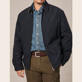 Spring classic sports jacket with contrast lapels