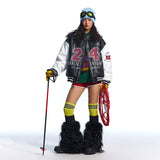 Pilots Jacket with Paste Embroidery