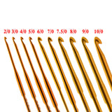 Multi Specification Double Headed Alumina Crochet Hook DIY Knitting Tool