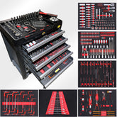 252 Tools Kit VII Pumping Removable Machine Repair Tool Cabinet