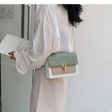 Niche Ins Internet Celebrity Women's Wide Strap Crossbody Bag