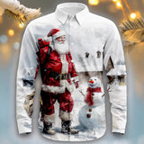 Мужская рубашка с 3D-цифровой печатью Fashion Personality