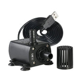 Micro Brushless DC Submersible Pump Computer Water Cooling Water Circulation USB Water Pump