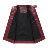 Motorcycle Leather Coat For Men Fall Winter New For Men