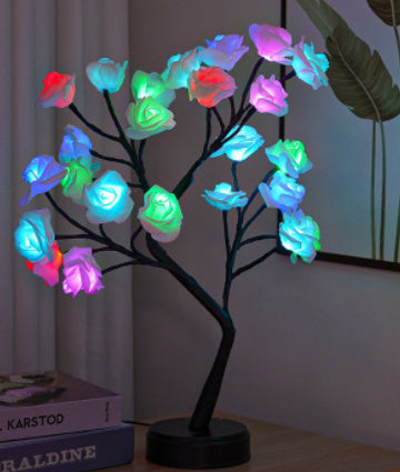 Table Lamp Flower Tree Rose Lamps Fairy Desk Night Lights USB Operated Gifts For Wedding Valentine Christmas Decoration Table Lamp Flower Tree Rose Lamps Fairy Desk Night Lights USB Operated Gifts For Wedding Valentine Christmas Decoration