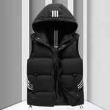 Men's Hooded Coat, Cotton Padded Vest