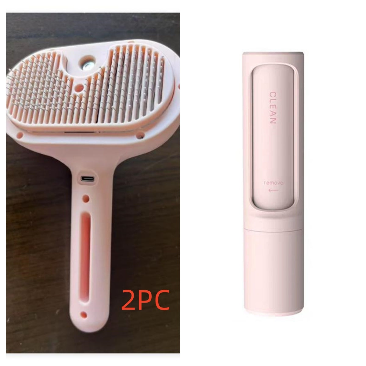 Pet Comb Self Cleaning Pets Hair Remover Brush For Dogs Grooming Tools Dematting Comb Built-in Mist Humidifier Pet Products Pet Comb Self Cleaning Pets Hair Remover Brush For Dogs Grooming Tools Dematting Comb Built-in Mist Humidifier Pet Products