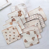 Cotton Yarn Baby Face Towel Milk Towel Baby Feeding Saliva Towel Handkerchief